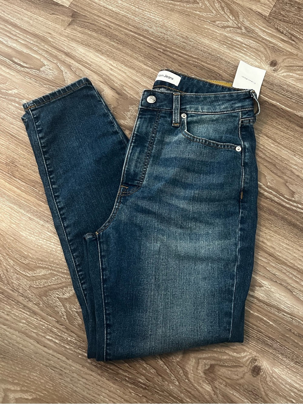 NWT Calvin Klein Jeans high rise skinny ankle size 29 / 8 27 inseam